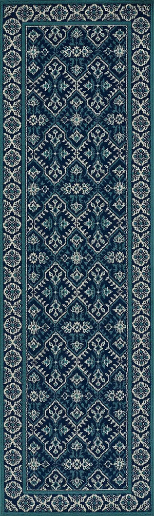 Baja BAJ38 Navy Rug - Baconco