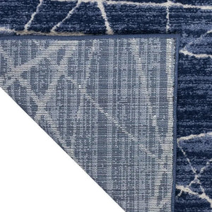 Balance BLN02 Blue/Ivory Rug - Baconco