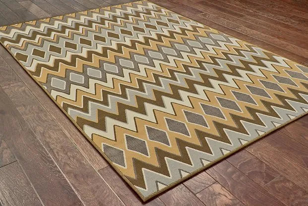 Bali 1732D Grey Gold Rug - Baconco