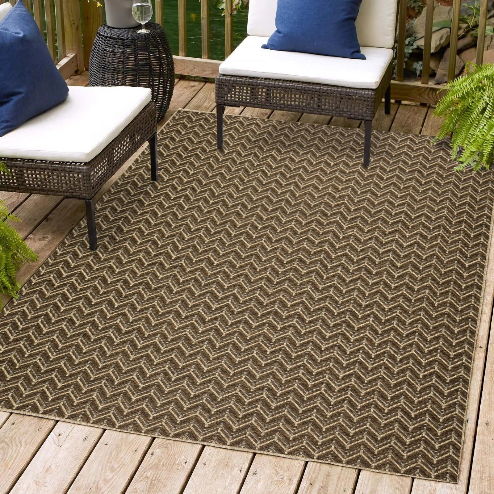 Bali BB1 Chocolate Rug - Baconco