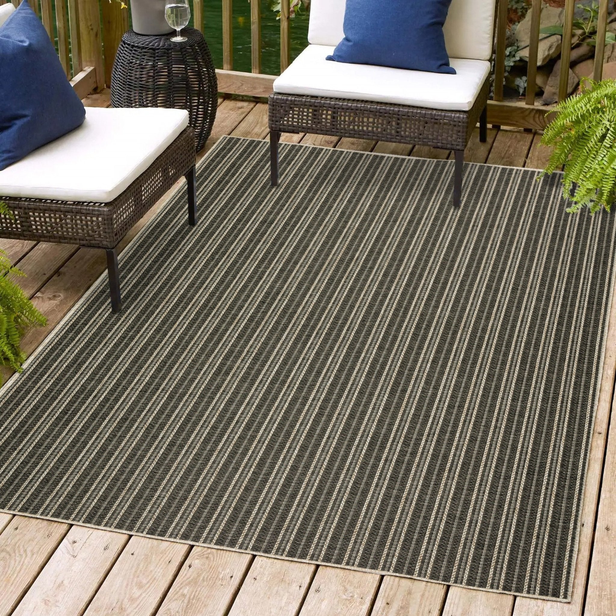 Bali BB2 Charcoal Rug - Baconco