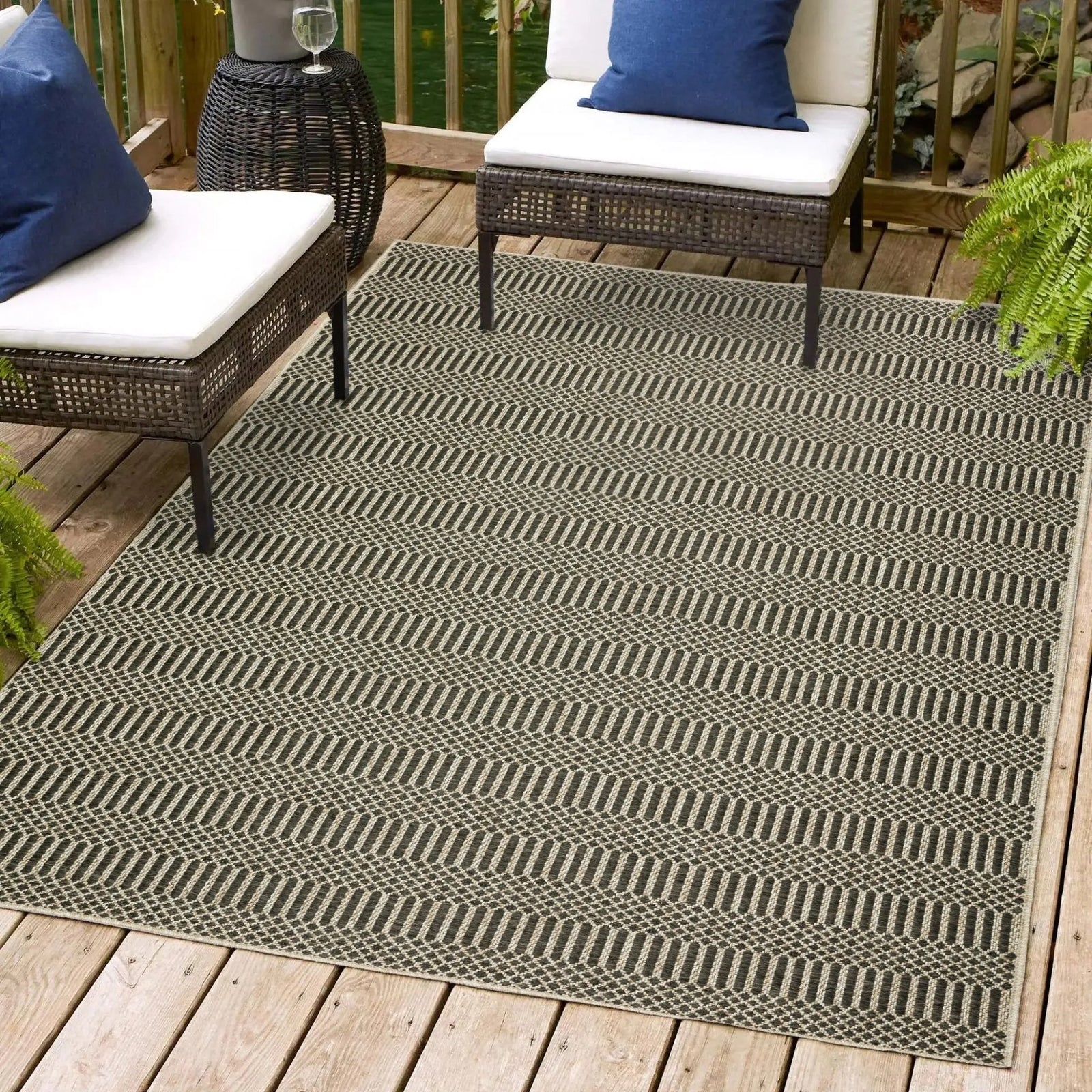 Bali BB4 Charcoal Rug - Baconco