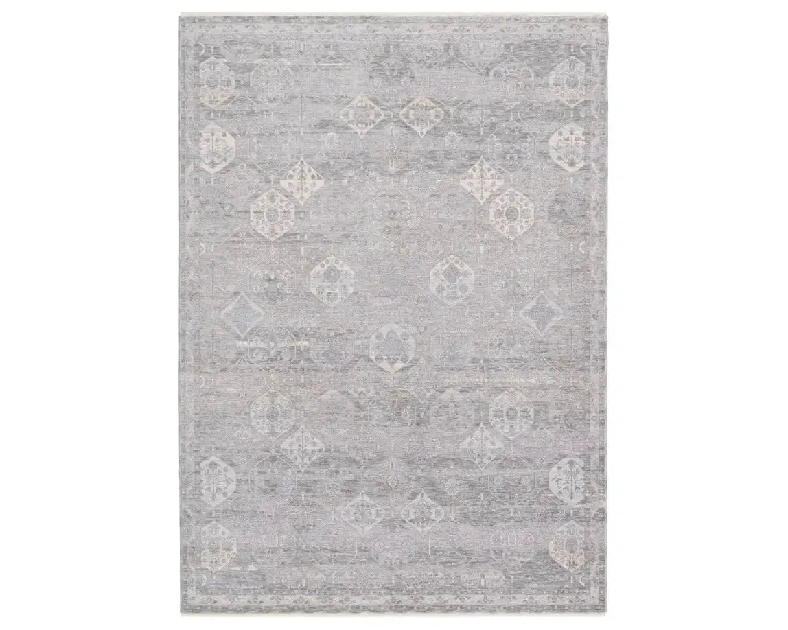 Ballad BLA07 Grey Rug - Baconco