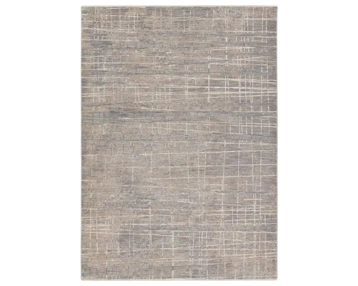 Ballad BLA14 Sand/Grey Rug - Baconco