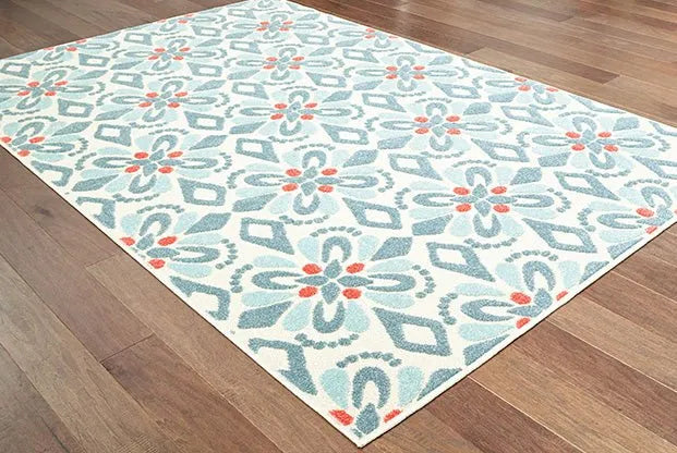 Barbados 5994Z Blue Ivory Rug - Baconco