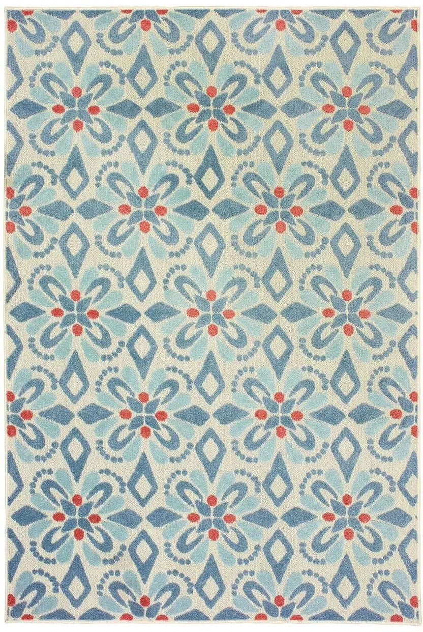 Barbados 5994Z Blue Ivory Rug - Baconco