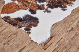 Bartlett ARGCOWHD Brown/Black/White Rug - Baconco