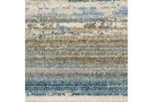 Bauer 42L Blue/Beige Rug - Baconco