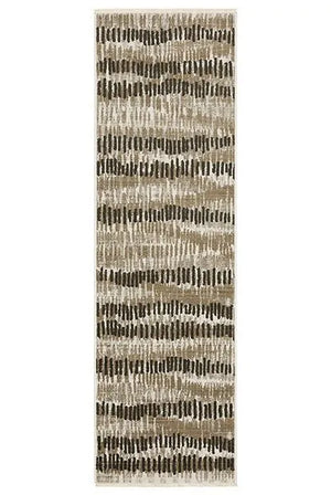 Bauer 8120D Beige/Charcoal Rug - Baconco