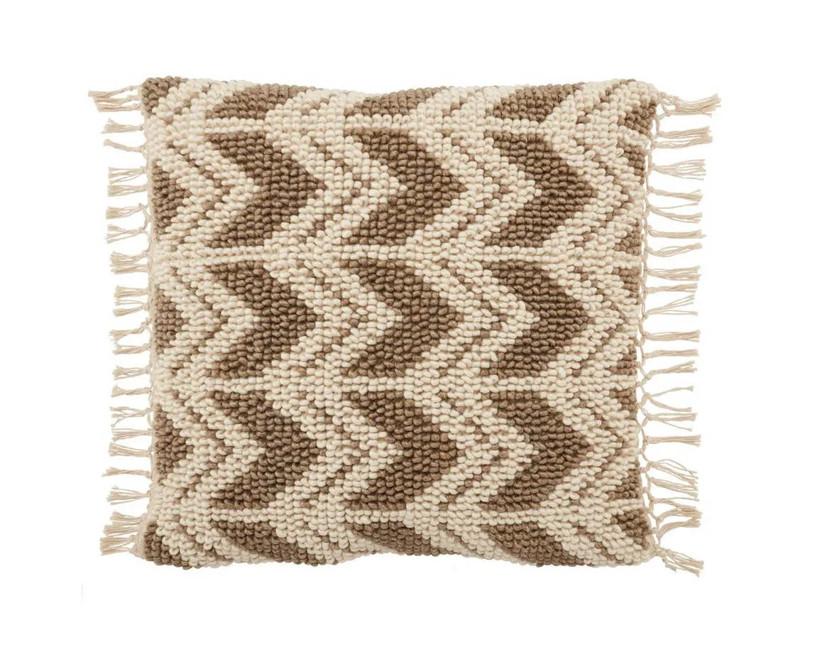 Bayu BAY01 Olive/Ivory Pillow - Baconco