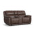Beau Power Reclining Loveseat with Console and Power Headrests - Baconco