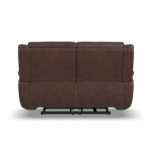 Beau Power Reclining Loveseat with Power Headrests - Baconco