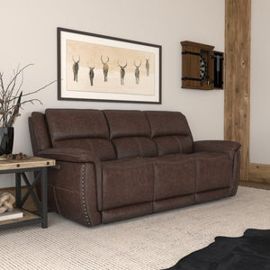 Beau Power Reclining Sofa with Power Headrests - Baconco