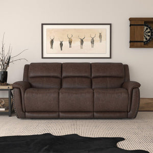 Beau Power Reclining Sofa with Power Headrests - Baconco