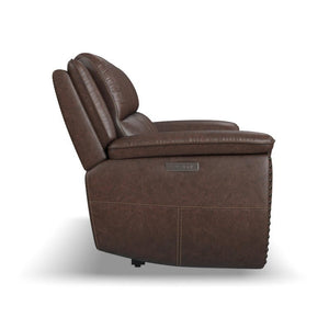 Beau Power Reclining Sofa with Power Headrests - Baconco