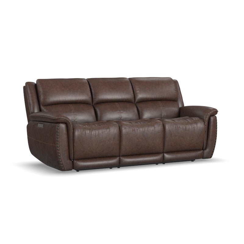 Beau Power Reclining Sofa with Power Headrests - Baconco