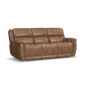 Beau Power Reclining Sofa with Power Headrests - Baconco