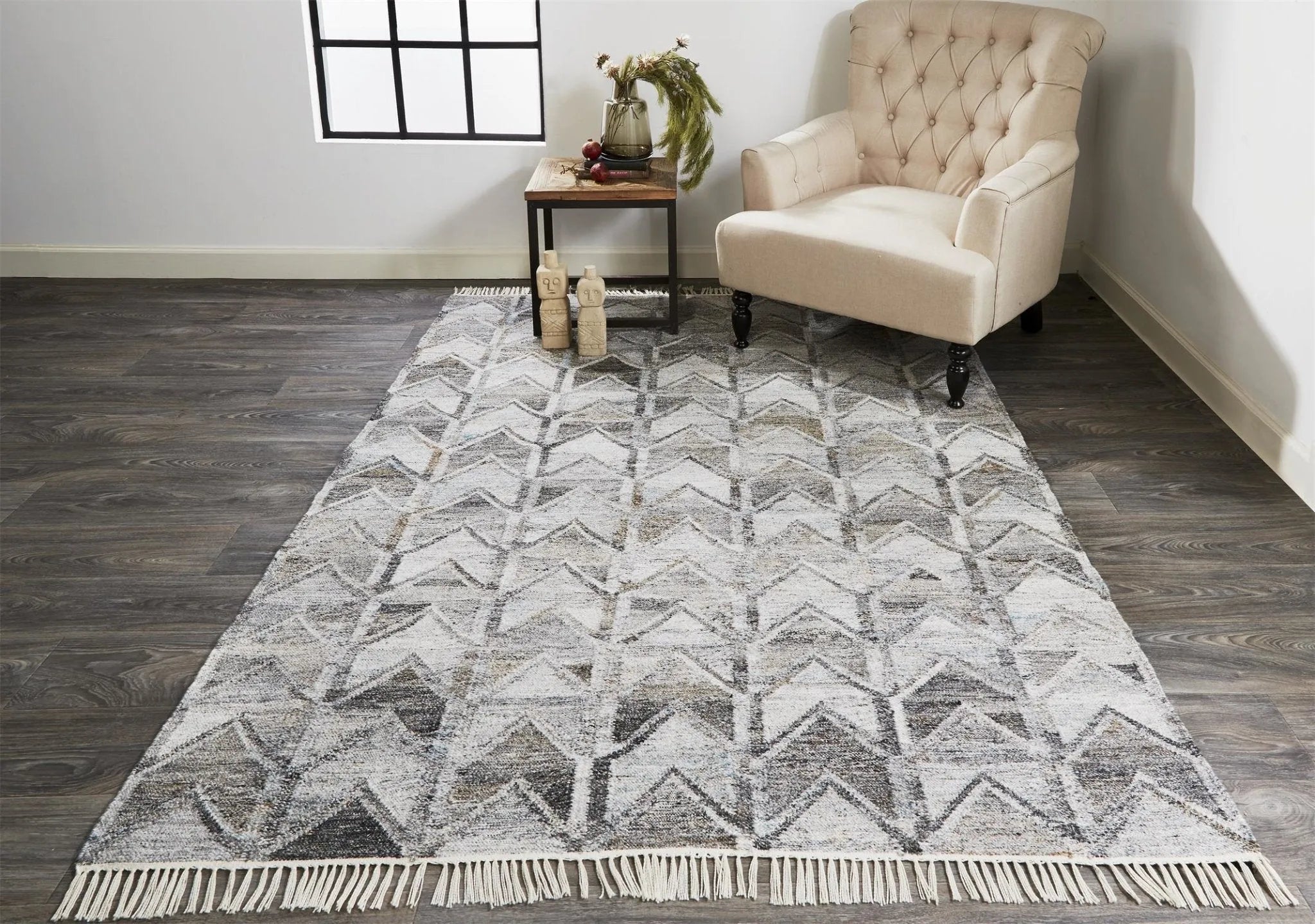 Beckett 0813F Gray Rug - Baconco