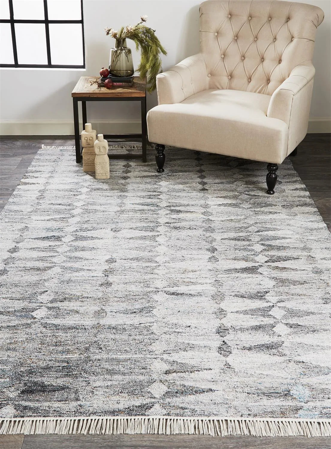 Beckett 0814F Gray Rug - Baconco