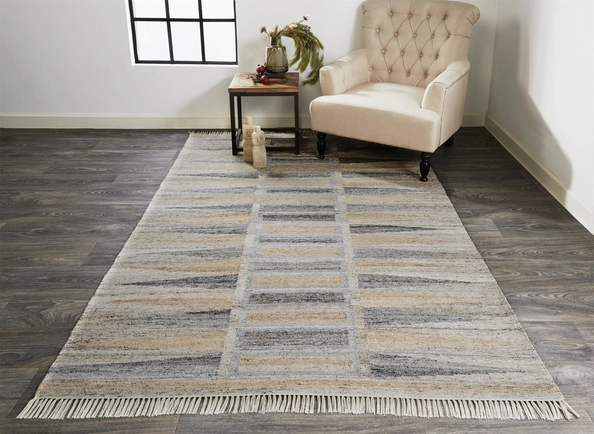 Beckett 0817F Tan Rug - Baconco