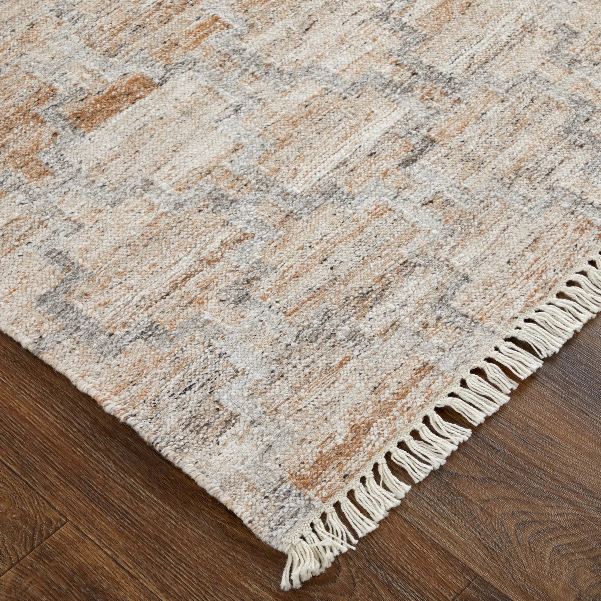 Beckett 8900787F Tan/Gray Rug - Baconco