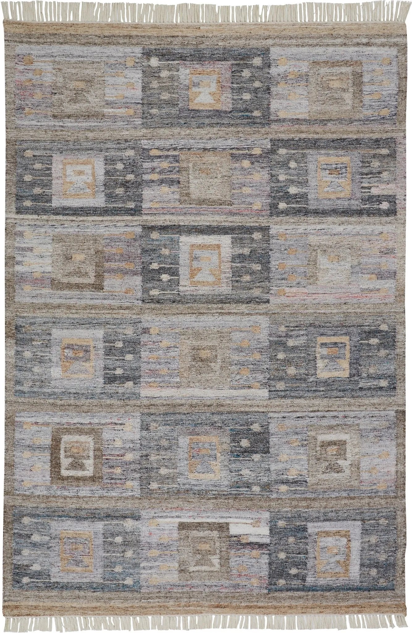 Beckett 8900816F Gray/Taupe Rug - Baconco