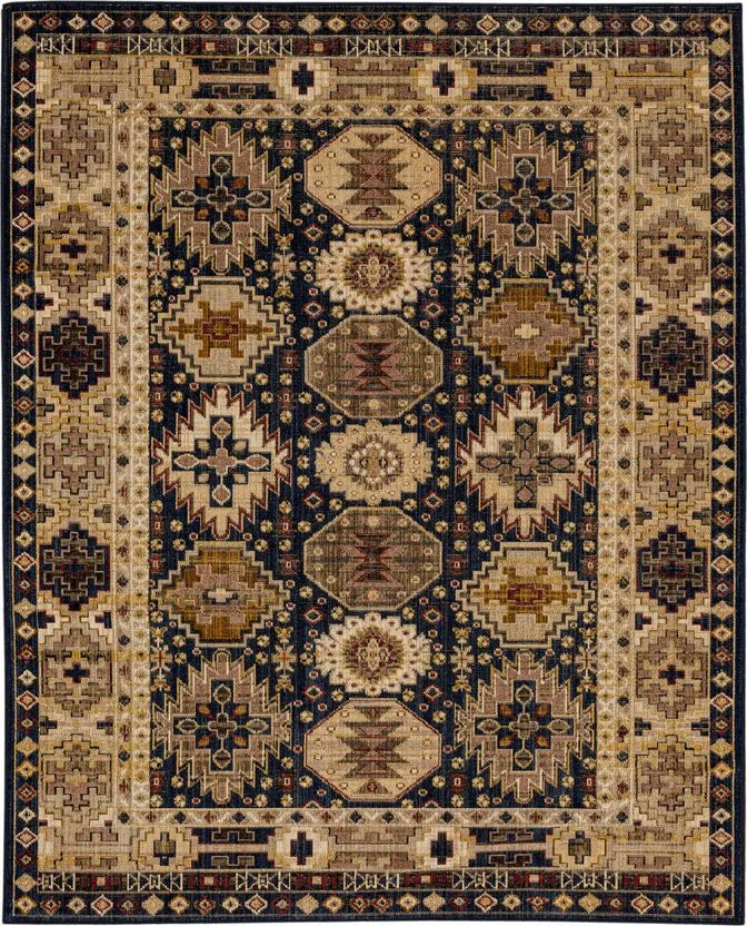 Bedouin 92594 50162 Armada Navy Rug - Baconco