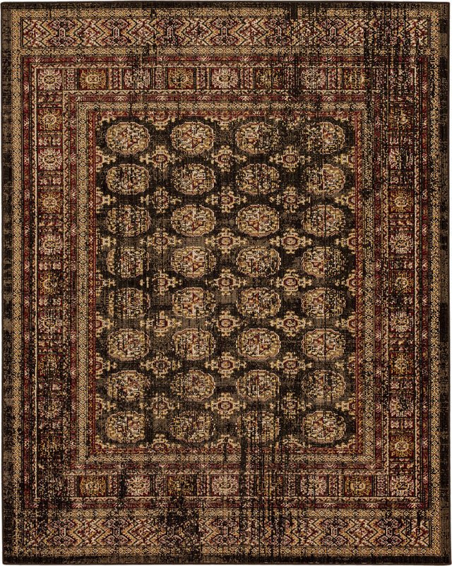 Bedouin 92596 90097 Masrik Charcoal Rug - Baconco