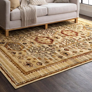 Bedouin 92603 10034 Avazan Gold Rug - Baconco