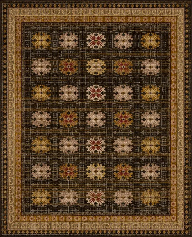 Bedouin 92605 10034 Palataka Gold Rug - Baconco