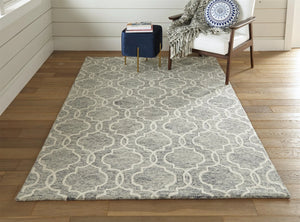 Belfort 8775F Charcoal Gray/Ivory Rug - Baconco