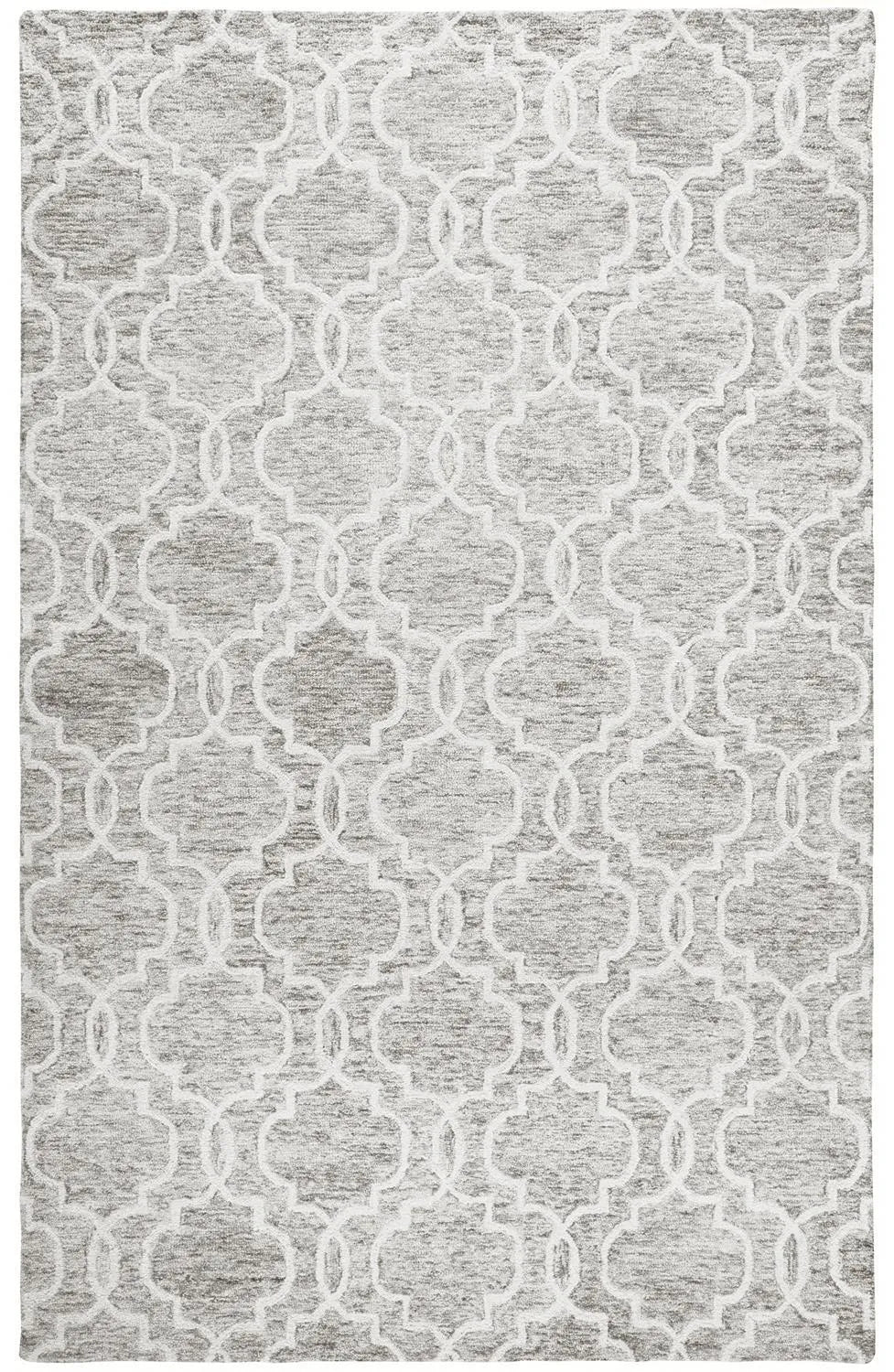 Belfort 8775F Opal Gray/Ivory Rug - Baconco