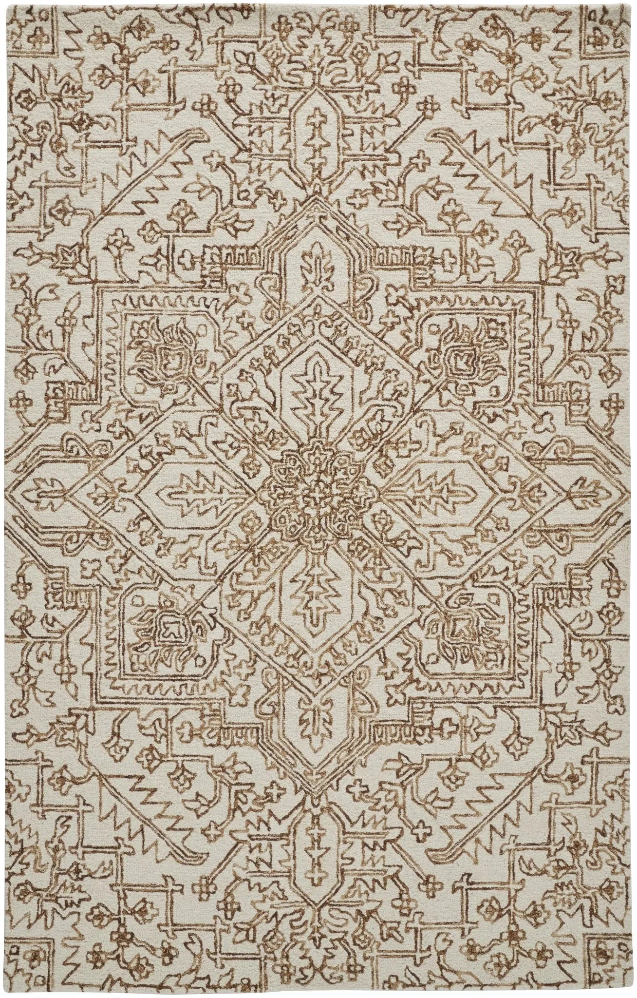 Belfort 8778F Brown/Ivory Rug - Baconco