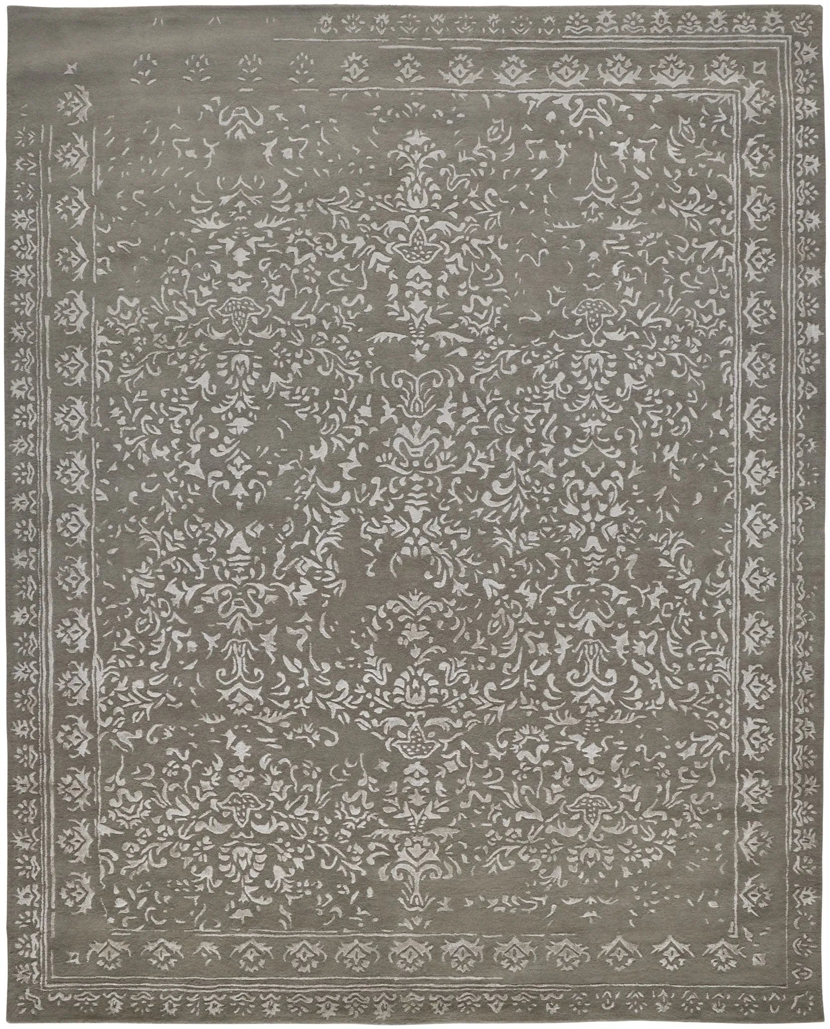 Bella 8014F Gray/Silver Rug - Baconco