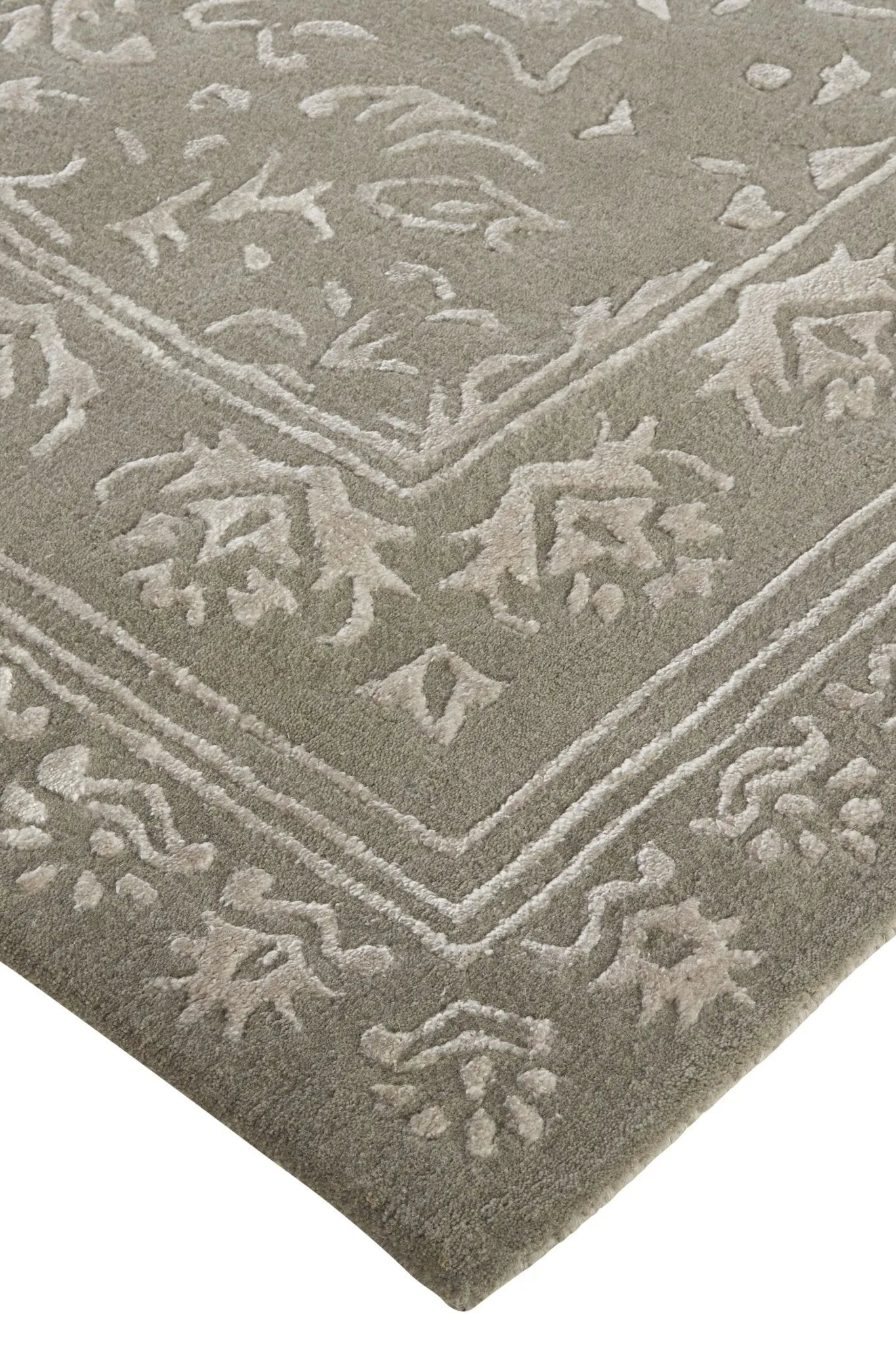 Bella 8014F Gray/Silver Rug - Baconco