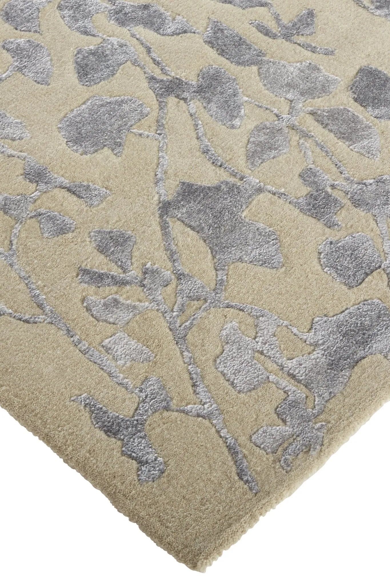 Bella 8832F Tan/Silver Rug - Baconco