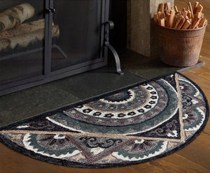 Bella Rose Lr21708 Gray/Cream/Blue Rug - Baconco