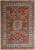 Bellini I3136 Orange/Blue Rug - Baconco