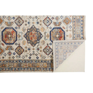 Bellini I3137 Blue/Orange Rug - Baconco