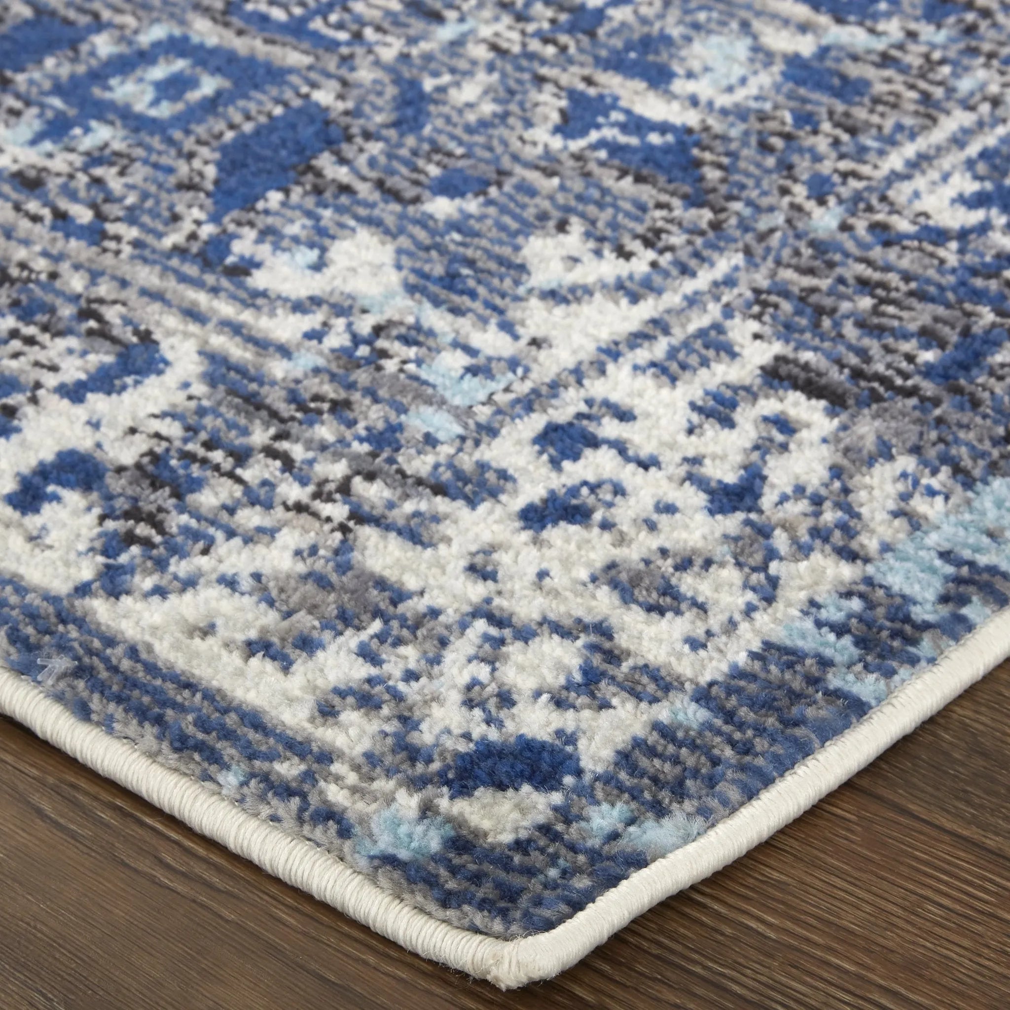 Bellini I39Cq Blue/Orange Rug - Baconco