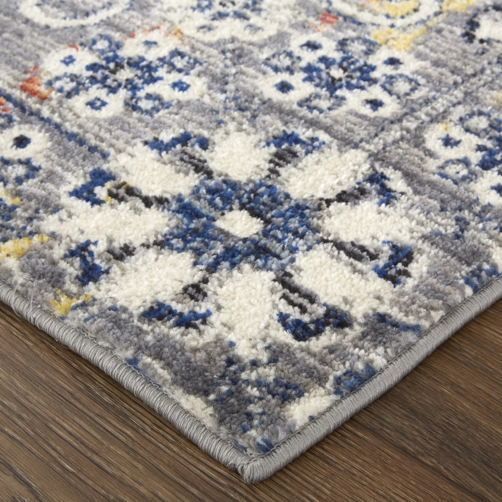 Bellini I39Cr Gray/Blue Rug - Baconco