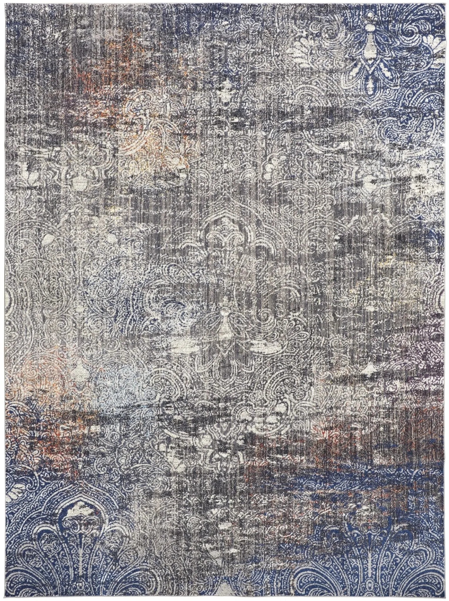 Bellini I39Cv Blue/Gray Rug - Baconco