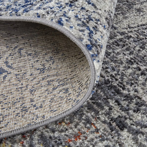 Bellini I39Cv Gray/Blue Rug - Baconco