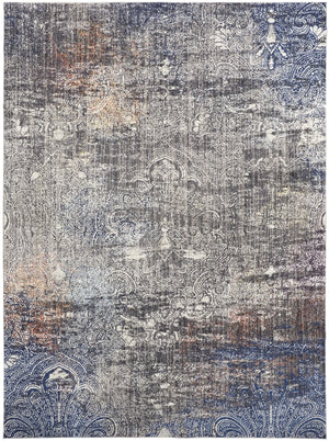 Bellini I39Cv Gray/Blue Rug - Baconco