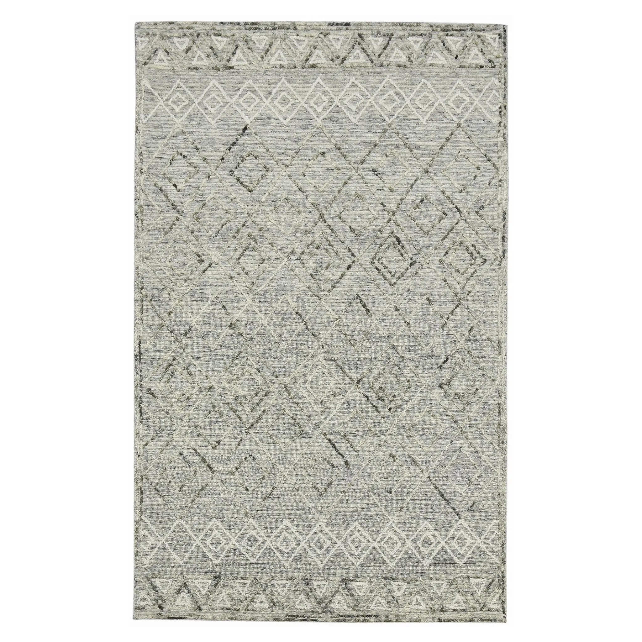 Berlin BER-2 Light Grey Rug - Baconco