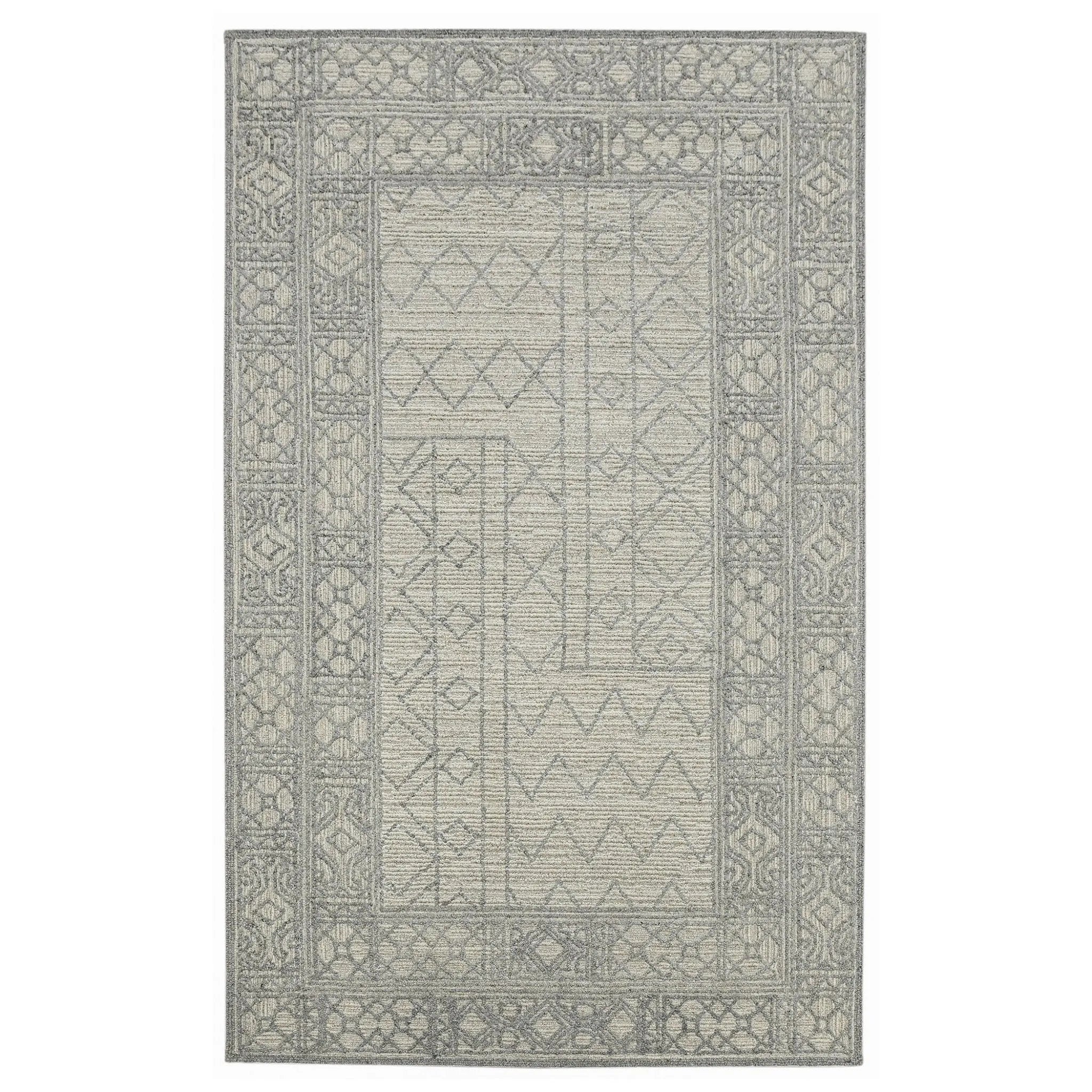 Berlin BER-4 Grey Rug - Baconco