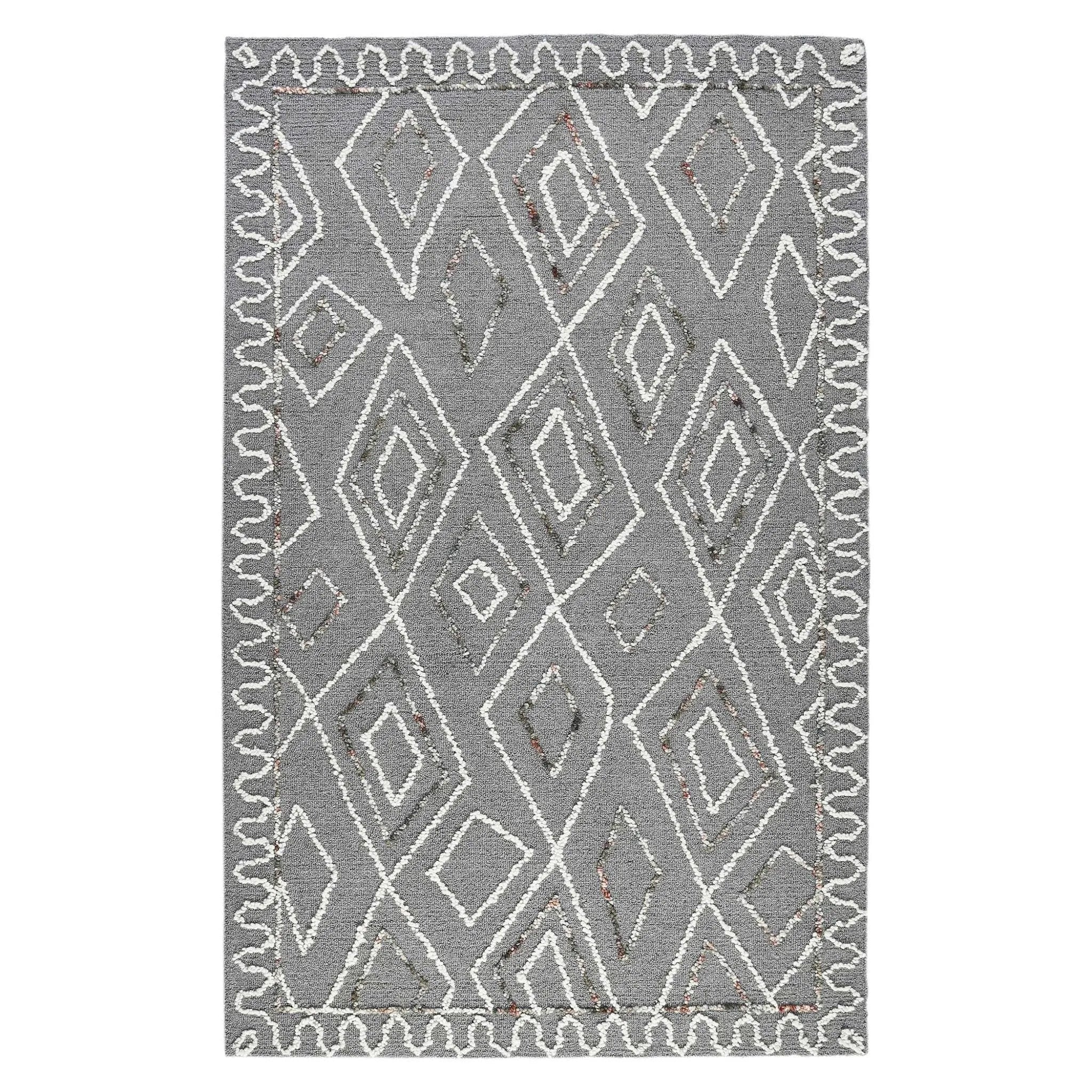 Berlin BER-8 Dark Grey Rug - Baconco