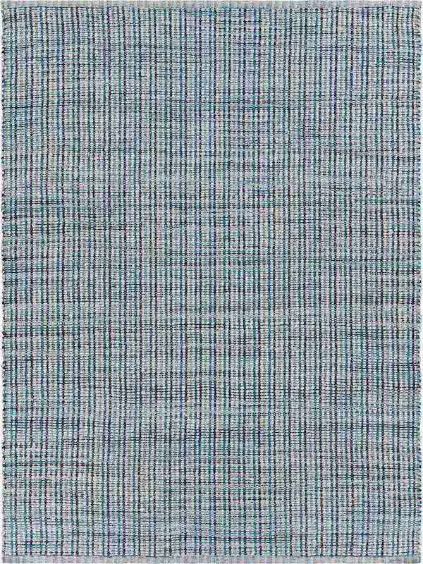 Bleached Naturals 81433BIL Bleach/Ivory Blue Rug - Baconco