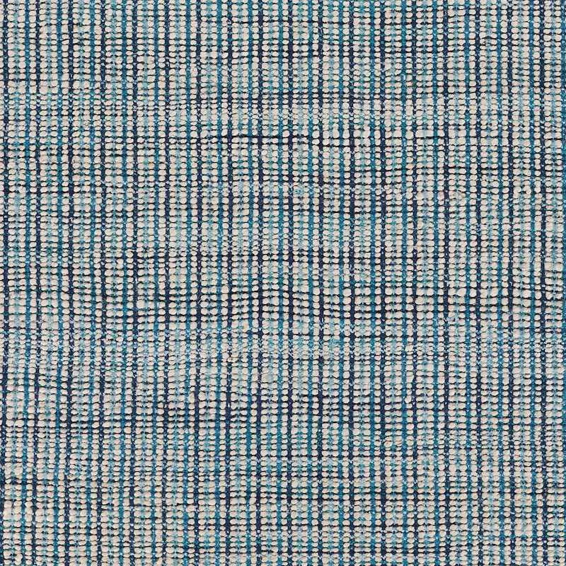 Bleached Naturals 81433BIL Bleach/Ivory Blue Rug - Baconco