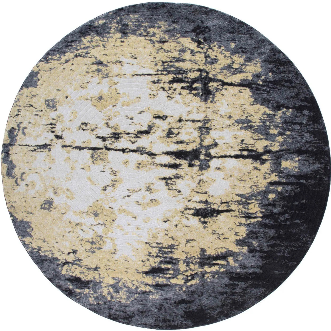 Bleecker 3590F Gray/Gold Rug - Baconco